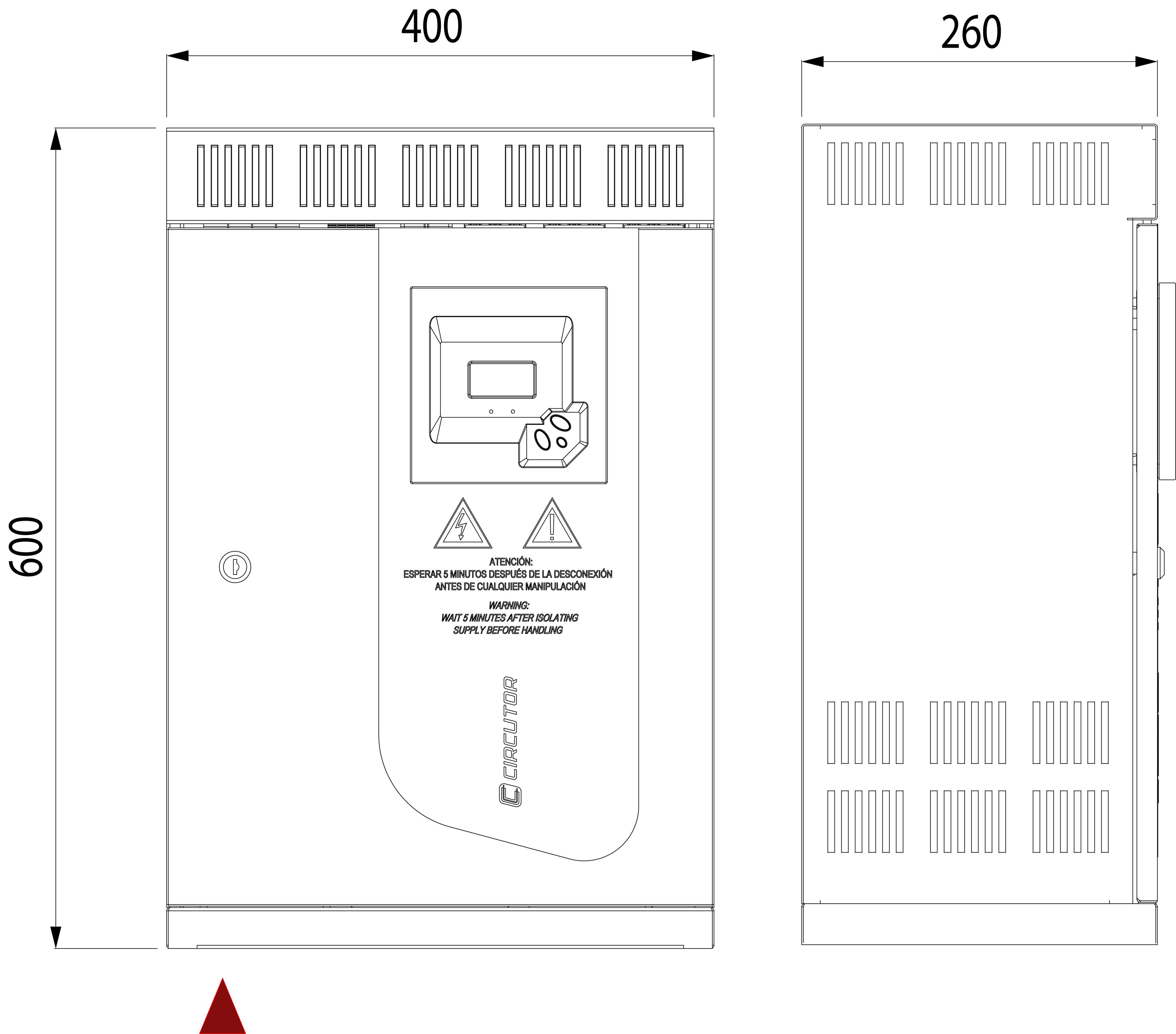 Bateria de condensadores Circutor OPTIM 3 P&P-52,5-440 com referência R3L170. à marca CIRCUTOR