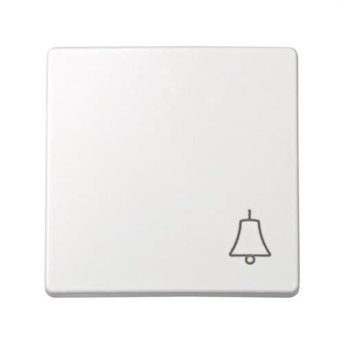 Single Key with Bell Engraving White Simon 73 Loft with reference 73017-60 from the brand SIMON