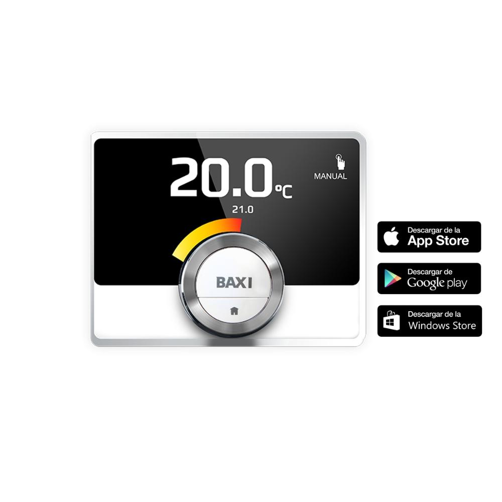 Termóstato com fios com WiFi Baxi Connect TXM R-Bus com referência 7652308 à marca BAXI