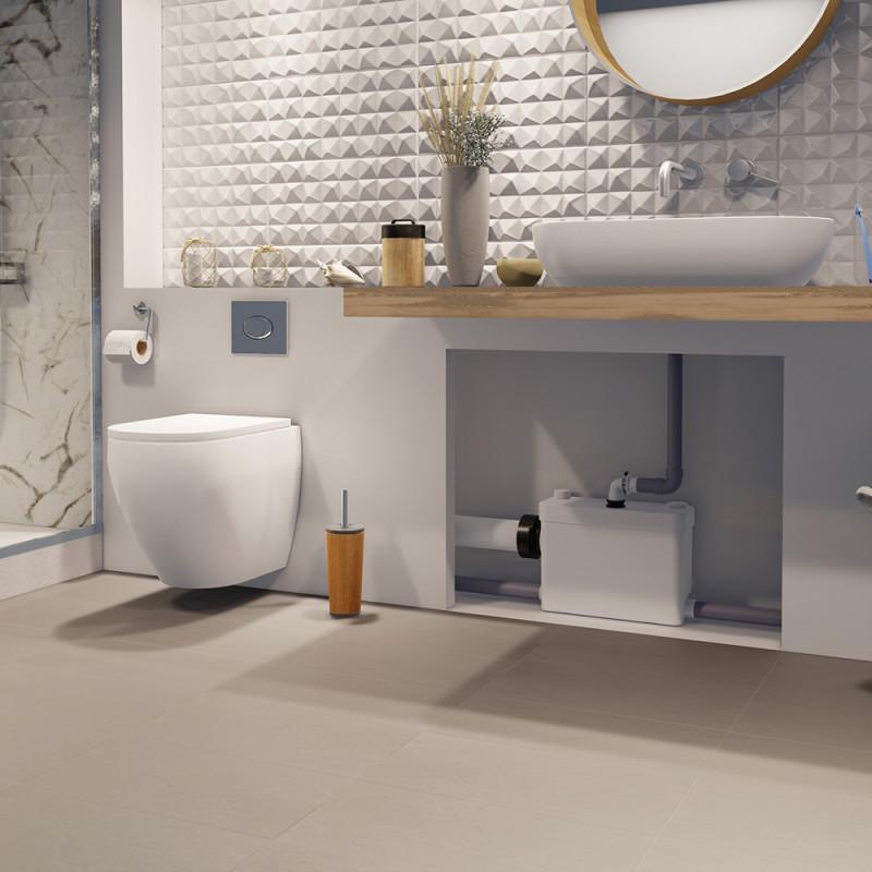 Triturador sanitário SFA SANIPACK para sanitas e casas de banho suspensas com referência 0101422 à marca SFA SANITRIT