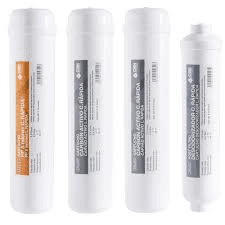 Kit de filtros originais para equipamentos de osmose reversa Cillit Bonaqua com referência 1080.90 à marca ATH
