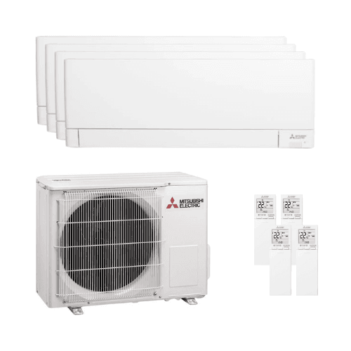 Mitsubishi MSZ-AY 4-in-1 Air Conditioner with WiFi 2.5 kW (3) + 3.5 kW with reference MXZMSZAY-25252535-83 from the brand MITSUBISHI