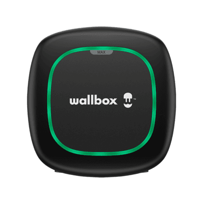 Carregador para carro elétrico 22 kW Wallbox Pulsar Max Cabo 5 metros Tipo 2 com proteção avançada com referência PLP4-0-2-4-9-002 à marca WALLBOX