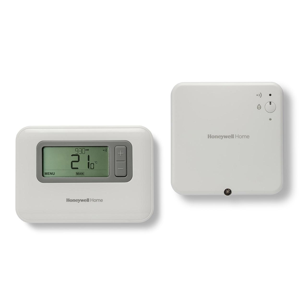 Cronotermóstato sem fios Honeywell T3R com suporte de mesa com referência Y3H710RF0067 à marca RESIDEO