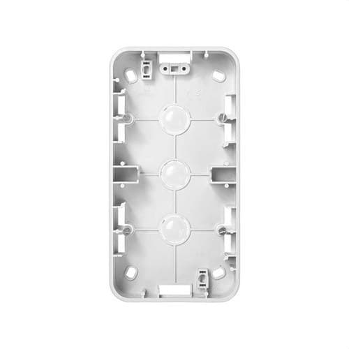 Low Surface Box for 2 Elements White Simon 75 with reference 75760-30 from the brand SIMON