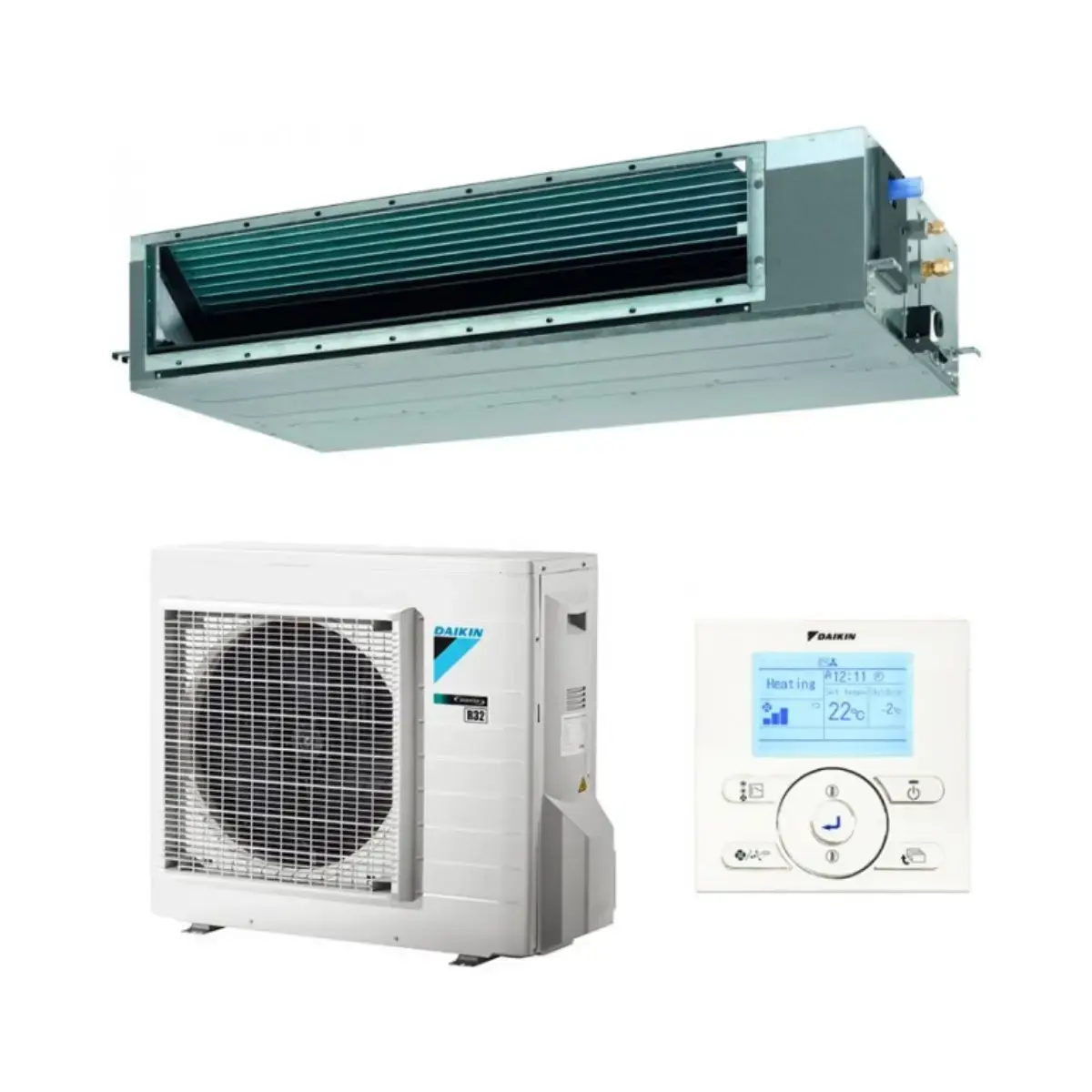 Ar condicionado de duto Daikin Sky Air Active ADEAS35A 3,4 kW 12000 BTU com referência ADEAS35A à marca DAIKIN