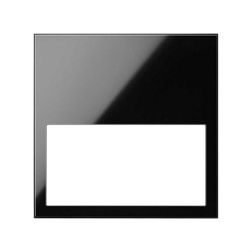 Moldura mínima de 1 elemento preto brilhante Simon 100 com referência 10001610-138 à marca SIMON