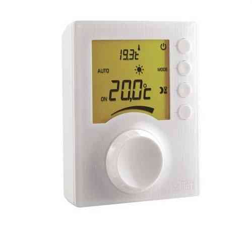 Termostato ambiente com fios para caldeira/bomba de calor não reversível TYBOX 31 com referência 6053001 da marca DELTA DORE