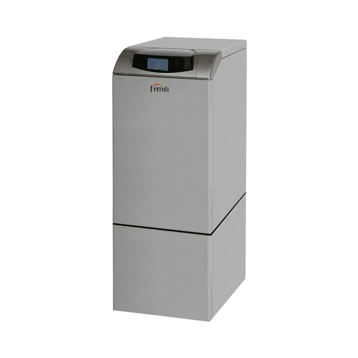 Caldeira a gasóleo de condensação Ferroli ATLAS D ECO 34 COND K 130 UNIT de 33,8 kW com referência 0LHX3YWA à marca FERROLI