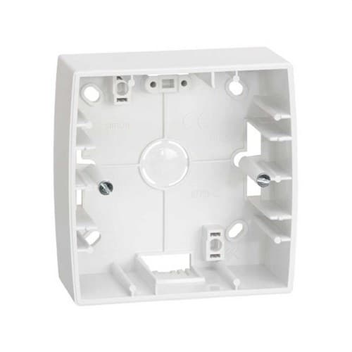 Low Surface Box for 1 Element White Simon 82 with reference 82750-30 from the brand SIMON