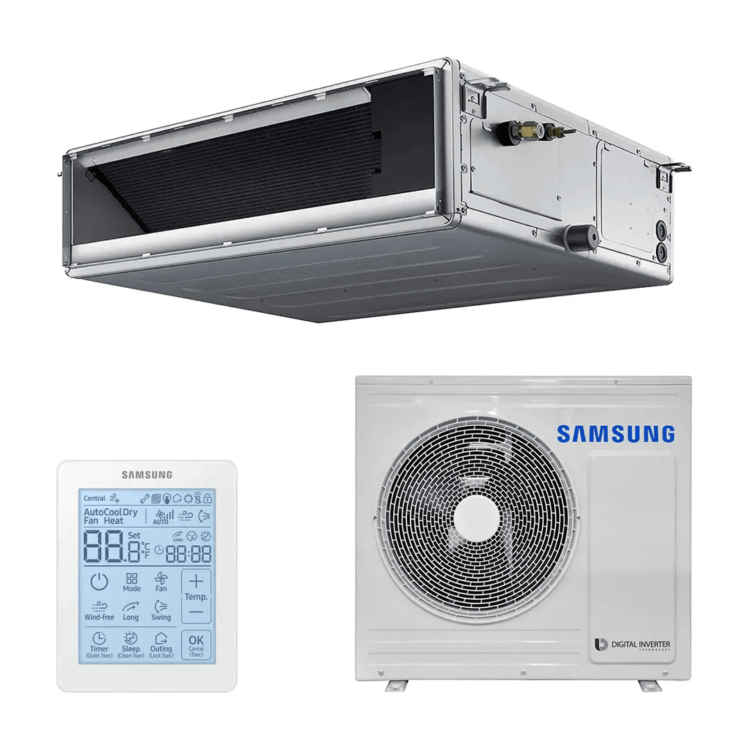 Ar-condicionado Duto Samsung Deluxe 6,8 kW 23000 BTU com referência F-AC071RXN à marca SAMSUNG