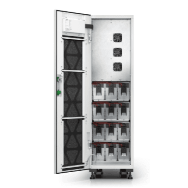 SAI Easy UPS 3S 10 kVA 400 V 3:3 para baterias internas com referência E3SUPS10KHB à marca SCHNEIDER ELECTRIC