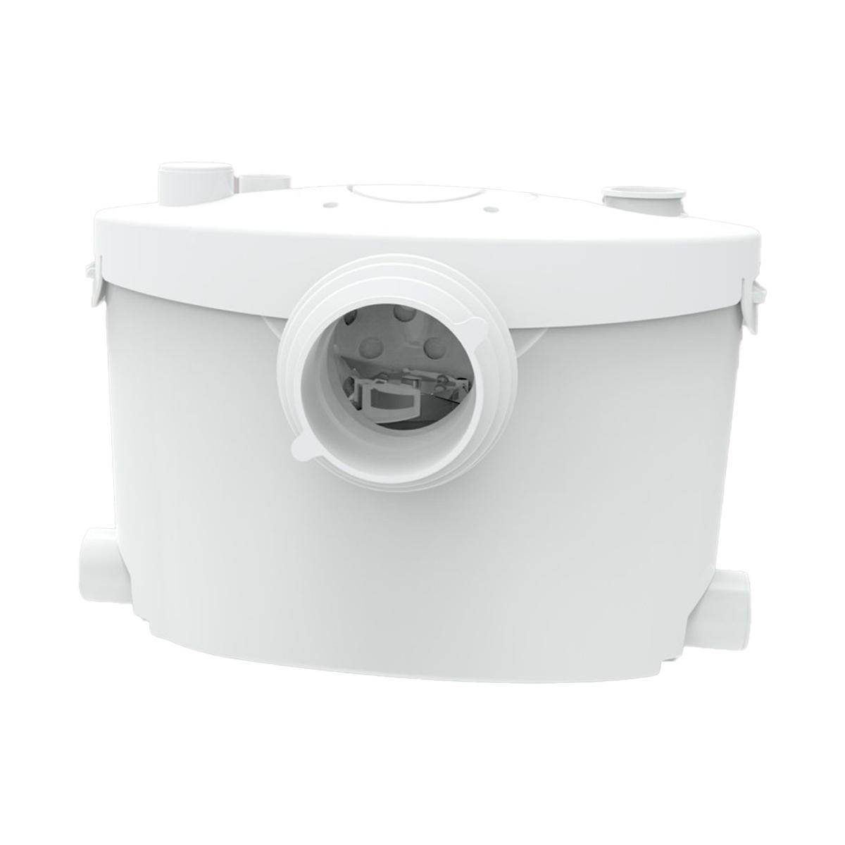 Triturador sanitário Maldic SENSE V4 UP para casa de banho completa com 4 entradas