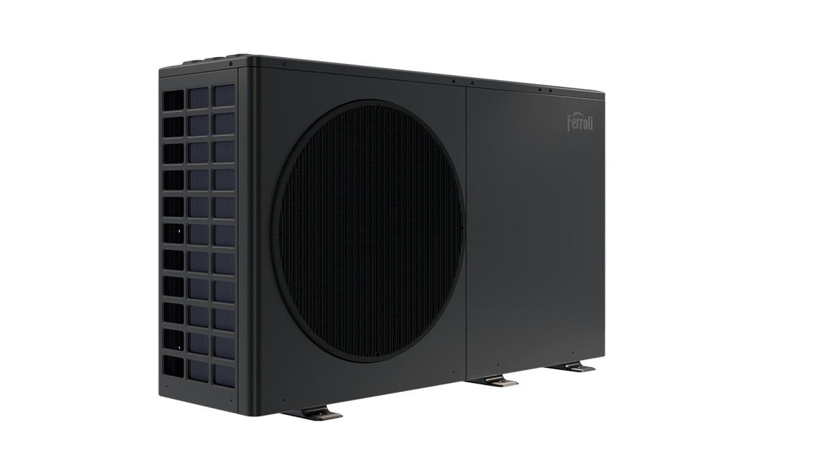 Bomba de calor aerotérmica monobloco R290 Ferroli OMNIA Life M 10 kW com controle com referência 4B4770109 à marca FERROLI