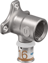 M 16-Rp1/2"FT Fixing Elbow Uponor S-Press PLUS with reference 1070639 from the brand UPONOR