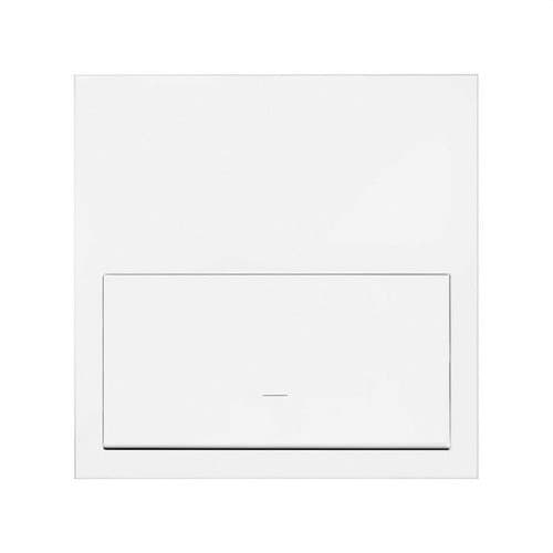 Front horizontal kit for 1 element with 1 matte white key Simon 100 with reference 10020101-230 from the brand SIMON
