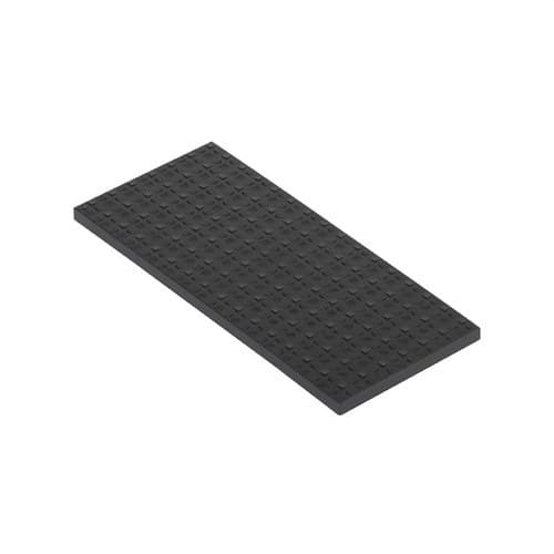 Flush decorative cover for adjustable floor box or inspection cover 2 graphite elements Simon 500 Cima with reference 52053101-038 from the brand SIMON