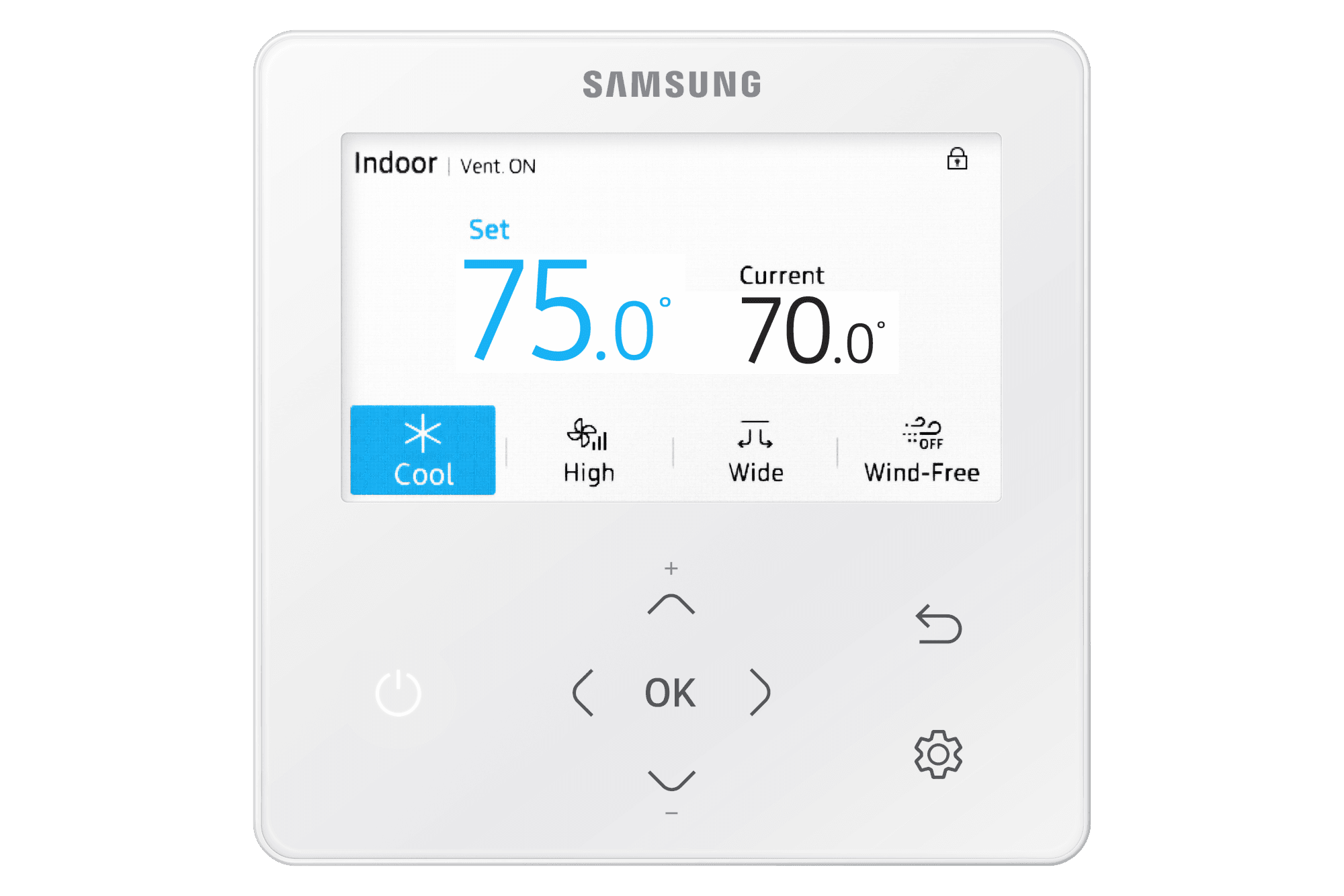 Controle remoto com fio premium Samsung MWR-WG01JN com referência MWR-WG01JN à marca SAMSUNG