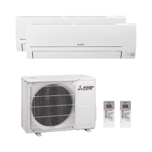 Ar-condicionado 2x1 com Wi-Fi Mitsubishi 3,5 kW 12000 BTU com referência MXZ-HR2-353550 à marca MITSUBISHI