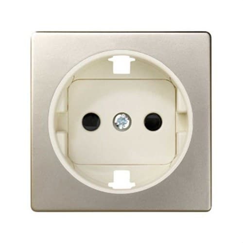 Cover with safety device for schuko socket base cava Simon 82 with reference 82041-64 from the brand SIMON