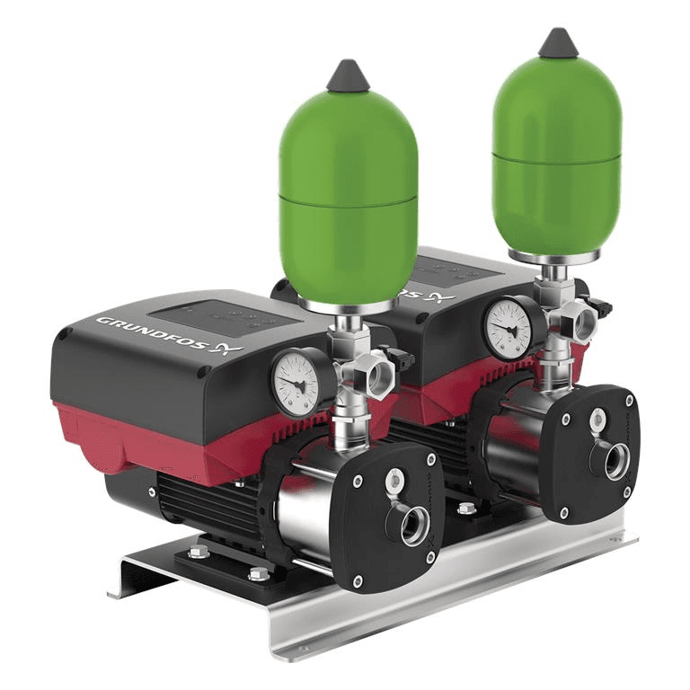 Grupo de pressão Grundfos CMBE TWIN 3-62 I-U-C-C-D-A com referência 99219420 à marca GRUNDFOS