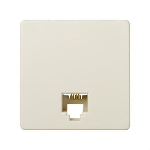 Telephone socket with 4 RJ11 contacts ivory Simon 27 Play with reference 27480-32 from the brand SIMON