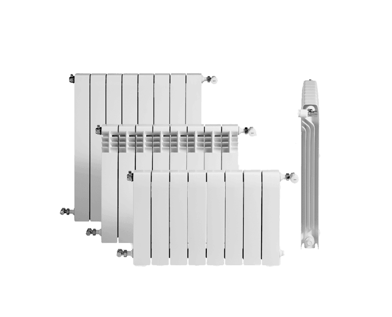 Radiador de água reversível DUBAL 70 12 elementos com referência 194A31201 à marca BAXI