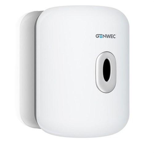 Dispensador de papel mecha ABS branco com referência GW03 21 01 00 à marca GENWEC
