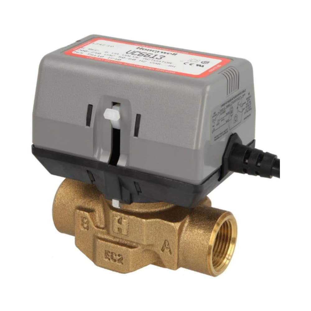 Válvula de zona motorizada de 2 vias 3/4" com referência VC6613AJ1000/U à marca RESIDEO