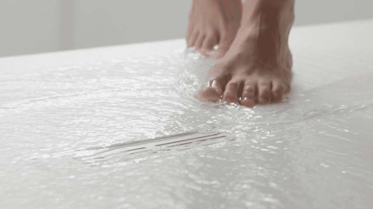 Base de duche branca extrafina de Stonex® Roca Terran 1800x800mm com referência APA0170832001100 à marca ROCA