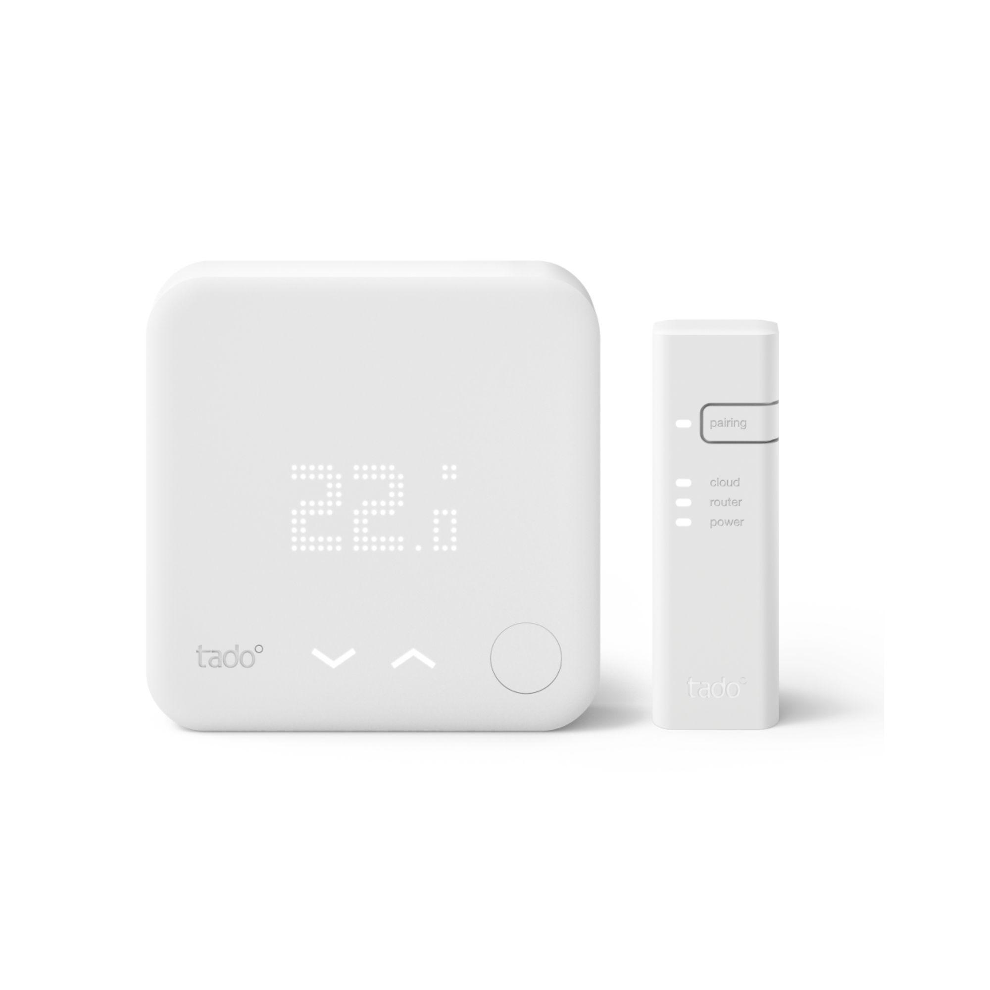 Termostato inteligente com fio Tado V3+ - Kit inicial com referência ST KIT V3+ à marca TADO