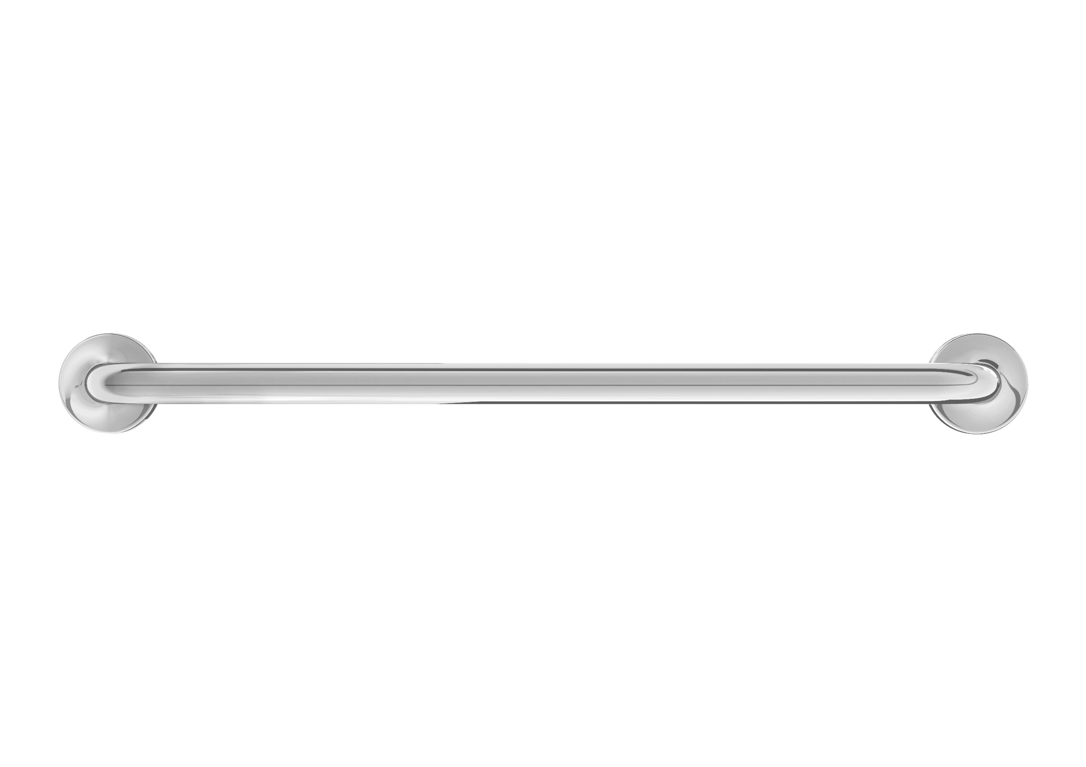 Barra de apoio reta acabamento cromado brilhante 780 mm Roca Access com referência A816929001 à marca ROCA