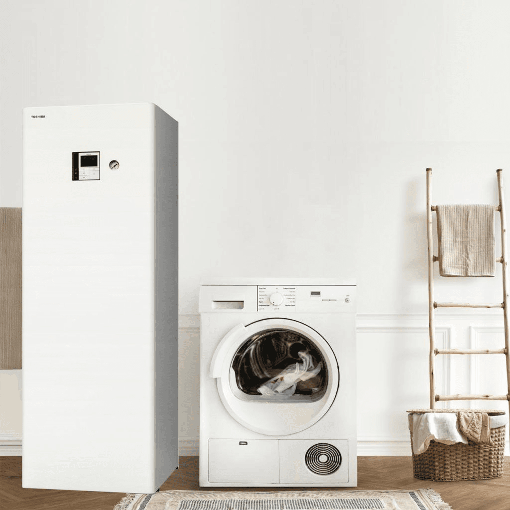 Toshiba Estía All-In-One Air Source Heat Pump Set Gamma Y 65 14 kW 210 Liters - Three-Phase with reference ESTIAALLINONEGAMMAY65 from the brand TOSHIBA