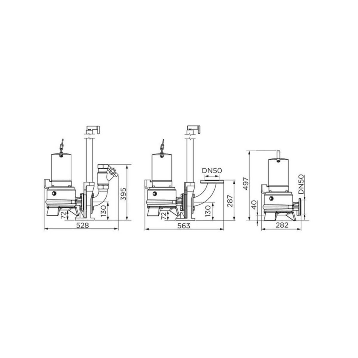 SFA Sanipump ZPG 71.1 S Submersible Pump with reference ZPG-001 from the brand SFA SANITRIT
