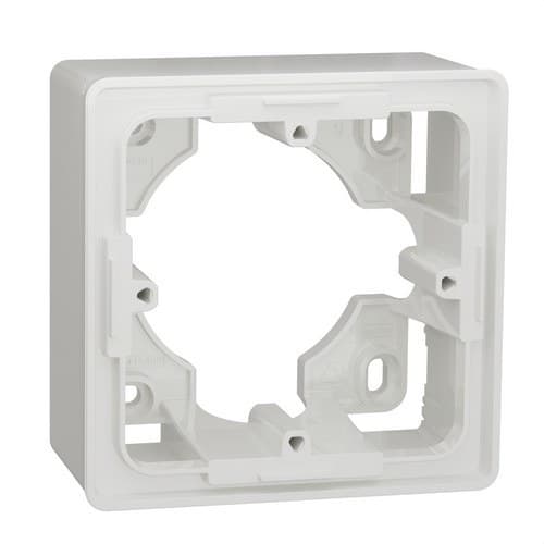 1-Gang Polar White Faceplate New Unica Studio with reference NU800218 from the brand SCHNEIDER ELECTRIC
